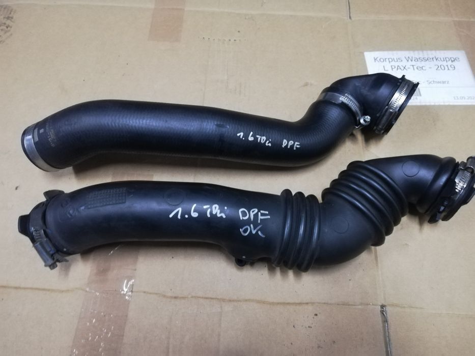 Rura Wąż przewód powietrza intercoolera 1.6 tdci 109km DPF Focus 2 C-m