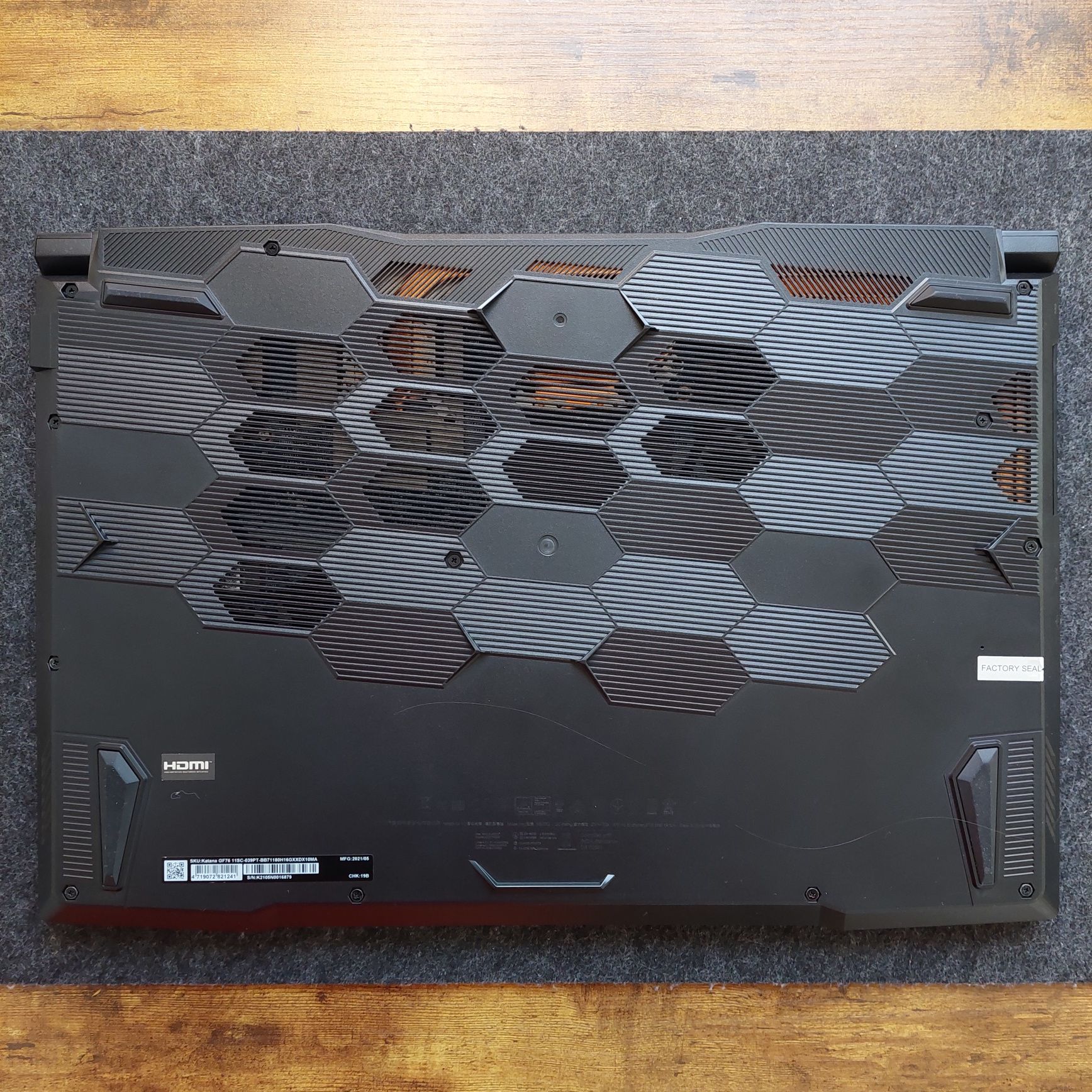 MSI Katana GF76 11SC