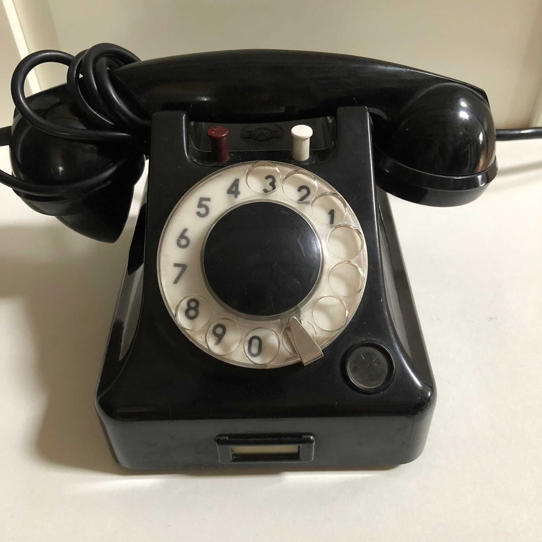 Polski telefon RWT CBG-55GD/II/A 1968 sekretarsko - dyrektorski Prl