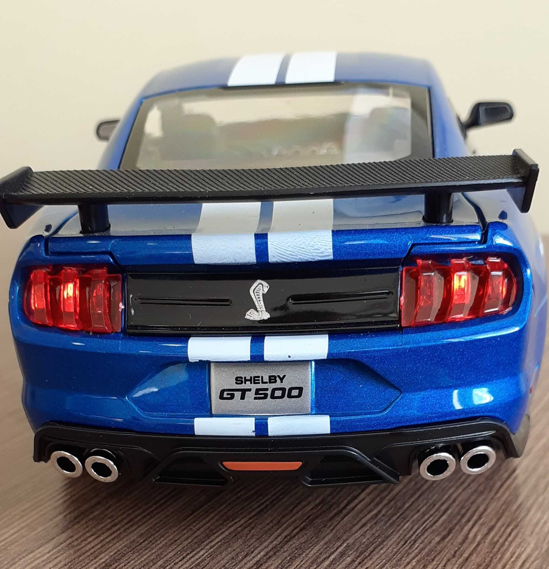 Mustang Shelby GT500 1:24, napęd, światła, dźwięk