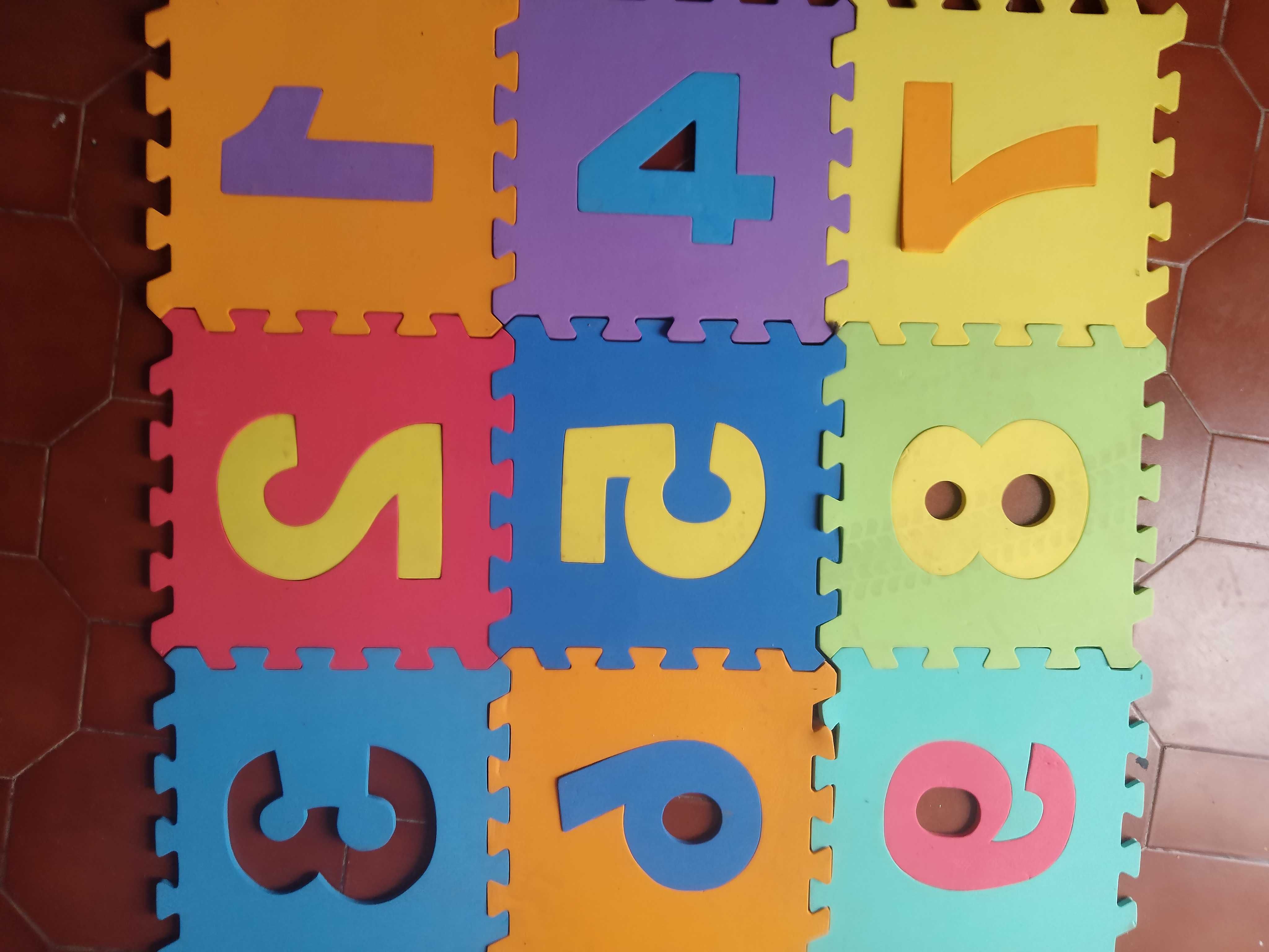 Tapete de borracha Puzzle