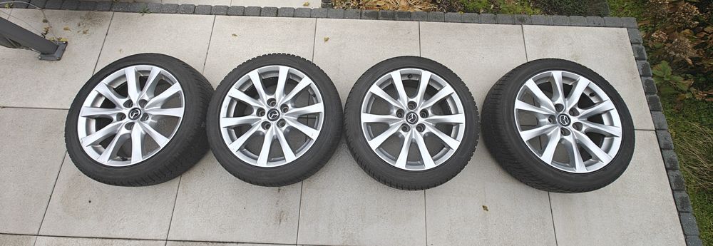 225/45r17 5x114.3 koła zimowe mazda