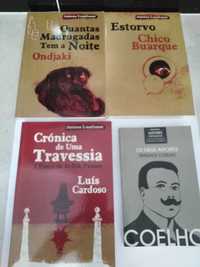 Livros de Autores Lusófonos Ondjaki / Luís Cardoso / Chico Buarque