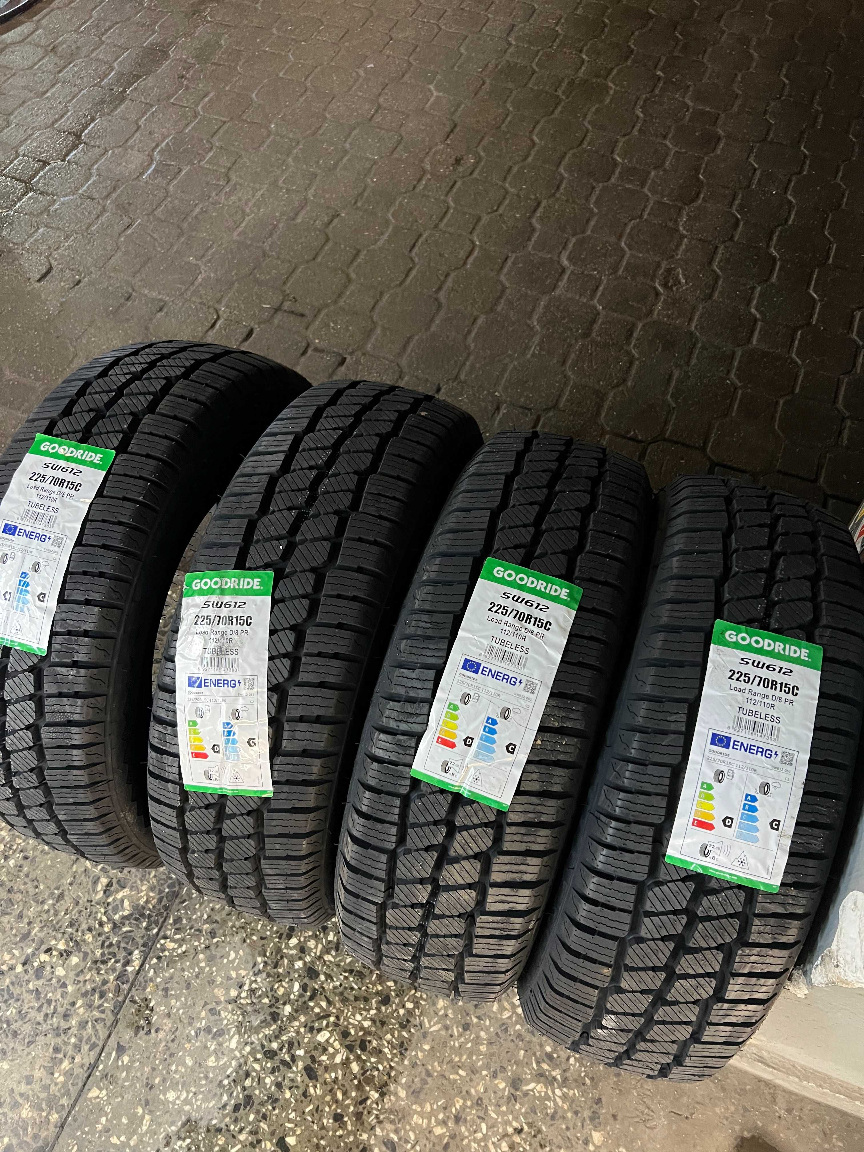 225/70r15c goodride nowe opony zimowe 2023r montaz w cenie bus