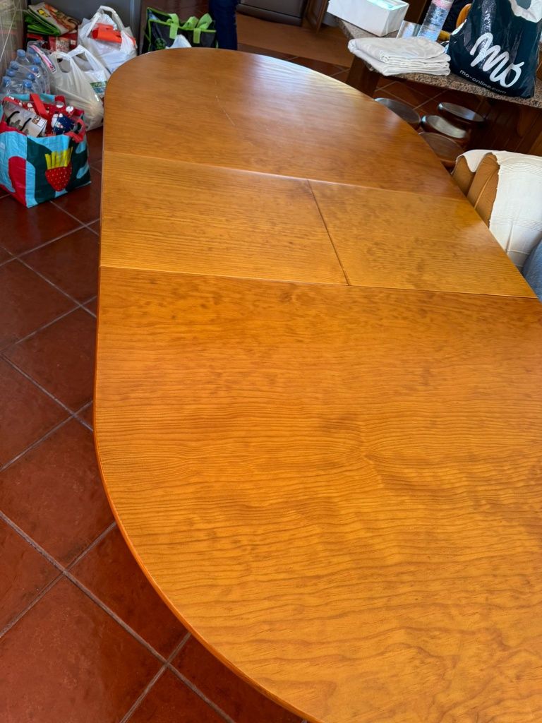 Mesa madeira pinho mel