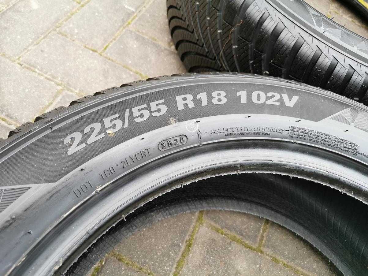 225/55 102V R18 KUMHO Solus 4S Całoroczne 7.5mm NOWE 2020r Opony 4szt