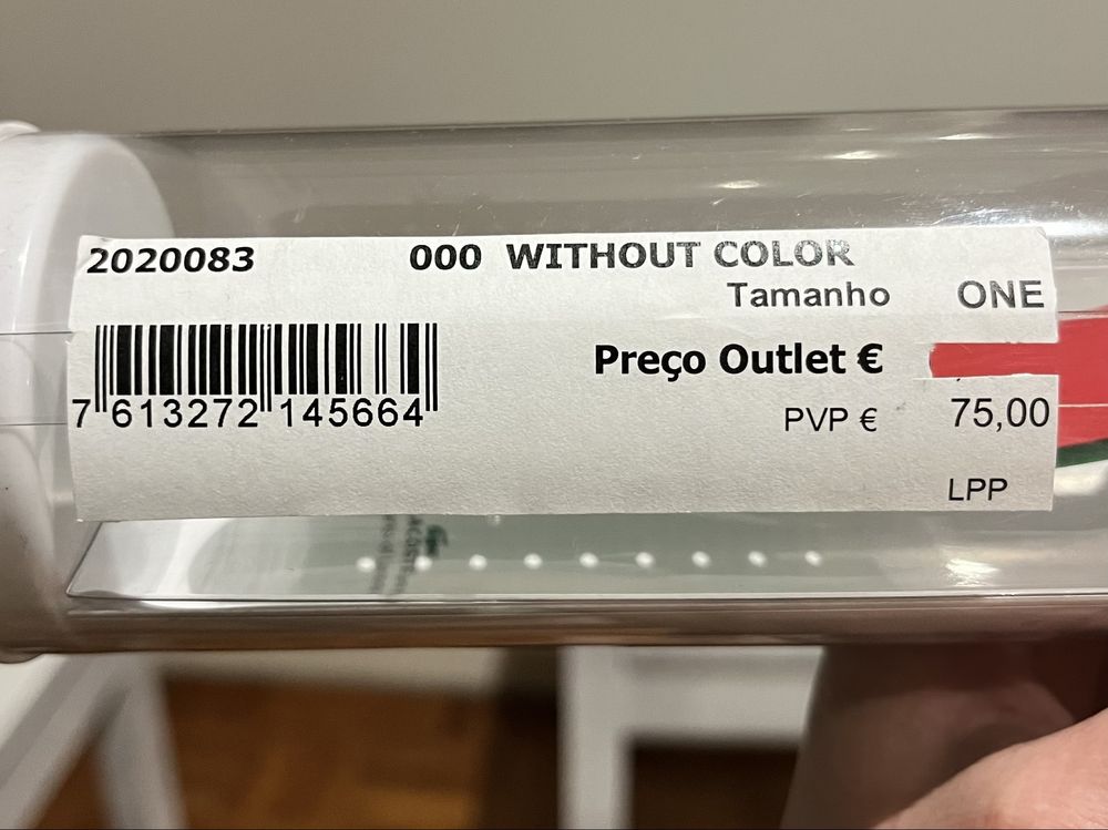 Relógio de pulso Lacoste Goa - edicao limitada bandeira de Portugal