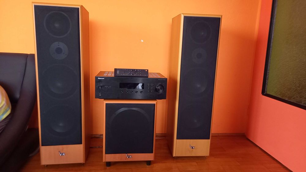 Zestaw Stereo Pionner SX10AE Vk7820f +Sub Aktywny