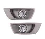 FARÓIS DE NEVOEIRO PARA FORD MONDEO IV 07-10 CINZENTO
