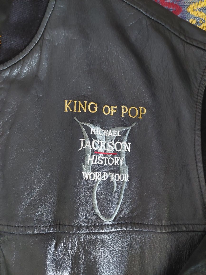 Oryginalna kurtka z trasy koncertowej Michael Jackson history