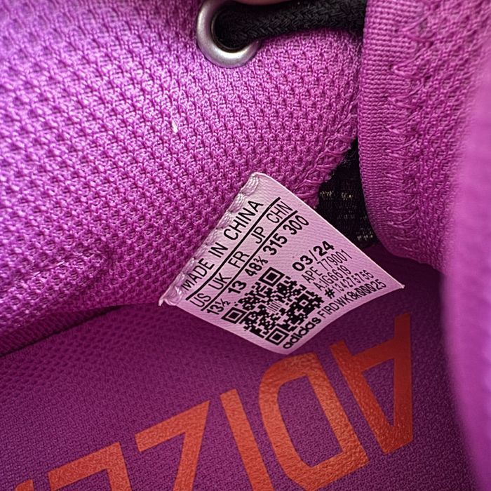 Adidas adizero 48 2/3 31-31,5 cm