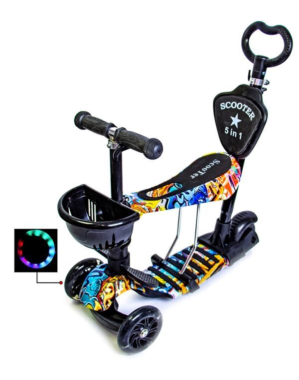 Самокат Scooter 5в1