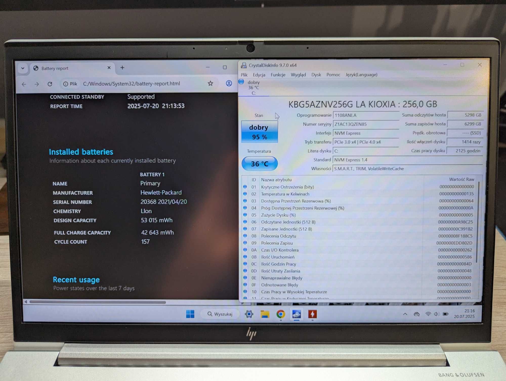 Laptop HP EliteBook 835 G7 13" RYZEN 3 16GB RAM 256 GB NVME WIN 11 PRO