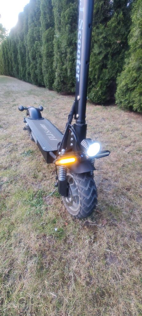 Hulajnoga elektryczna FLJ Scooter 50 km/h, moc 2400W + kierunkowskazy!