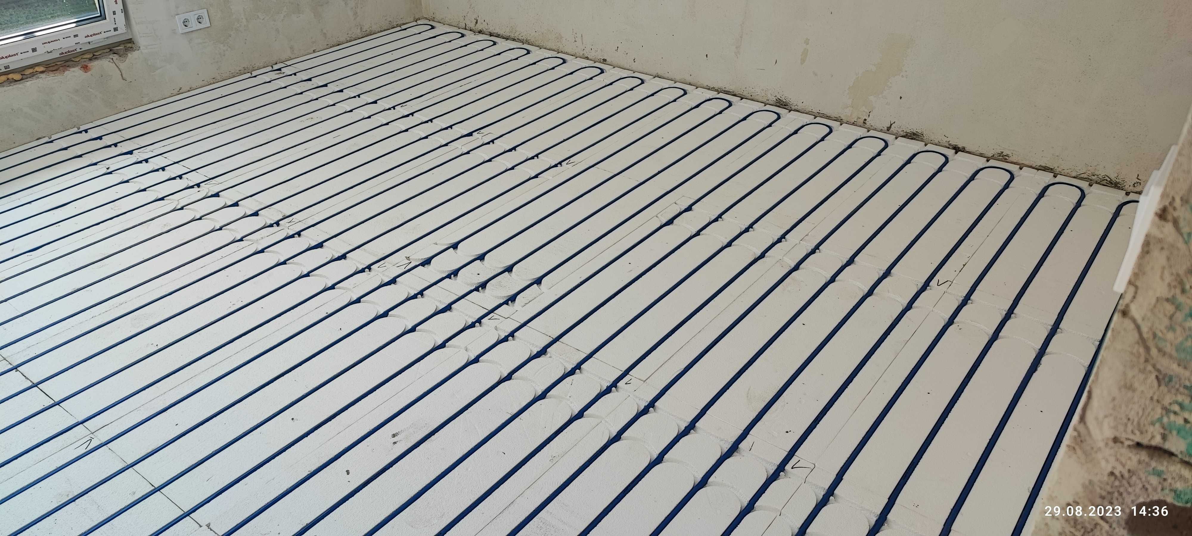 Płyty ogrzewania podłogowego 100x50x3cm / Ogrzewanie podłogowe