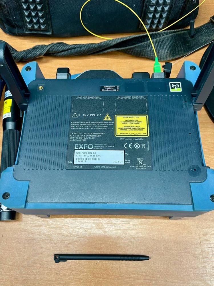 Рефлектометр Exfo Maxtester max-730c-sm2, 1310/1550/1625 live