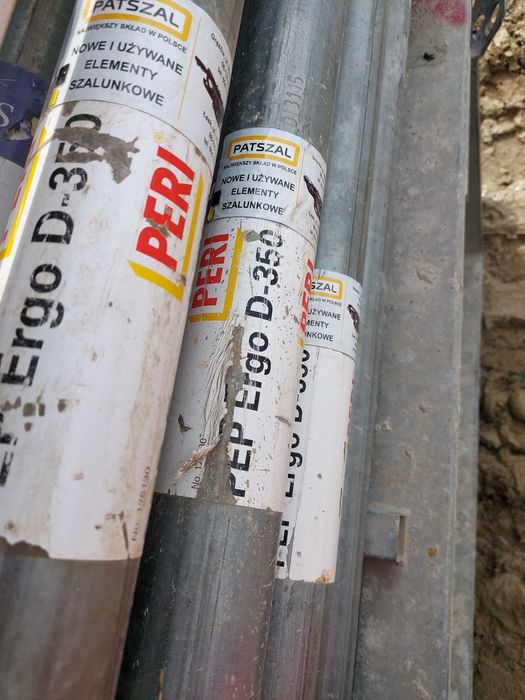 Podpory Peri 3,5m 20kn/stemple/szalunki/dowóz
