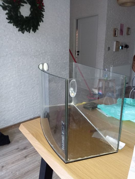 Akwarium półokrągłe 50 l