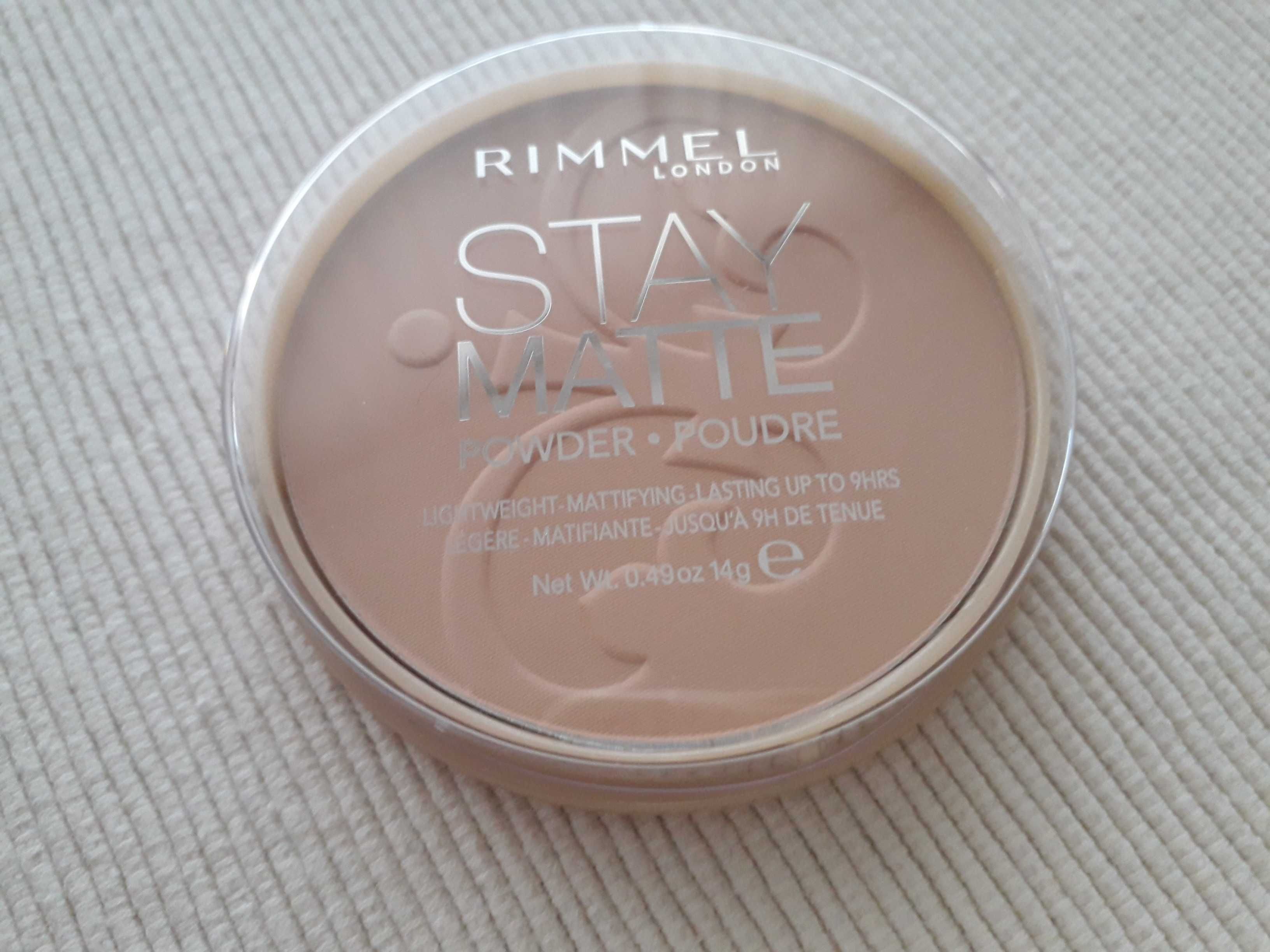 Puder w kamieniu. Rimmel London - Stay Mate. Sandstorm 004, NOWY.