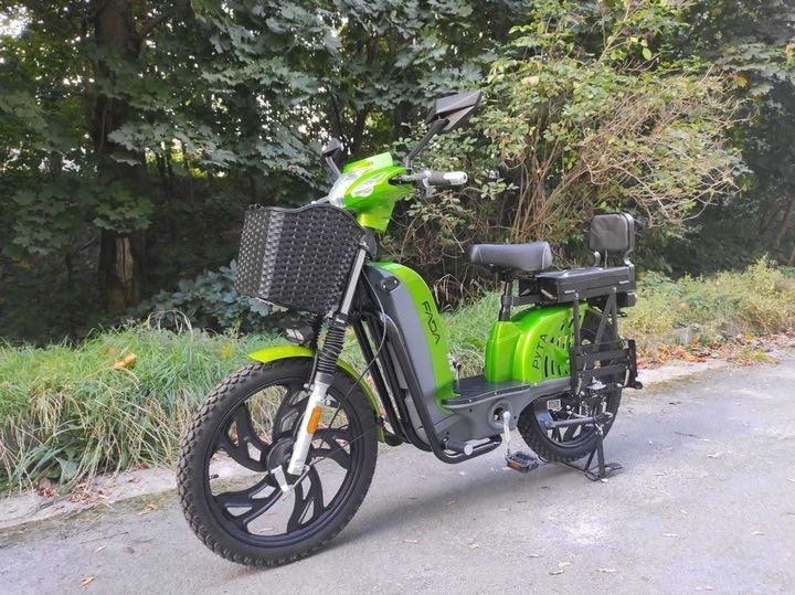 Новинка‼️‼️Електровелосипед FADA РУТА зелений 800W