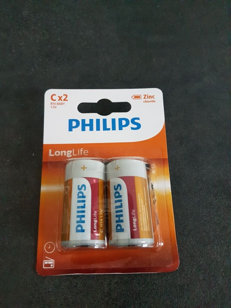 Baterie R14 1,5V Philips