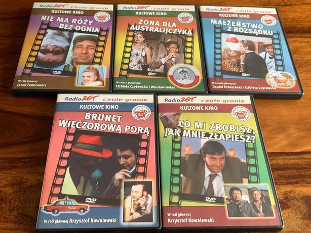 Kultowe Kino PRL - Bareja - 5 DVD - zestaw - stan EX!