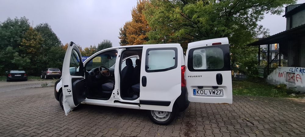 Peugeot Bipper 1.4 HDi 68 KM | Zarejestrowany jako ciężarowy | VAT 100