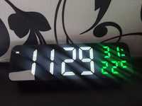 Настольные электронные часы LED, будильник, календарь , термометр
