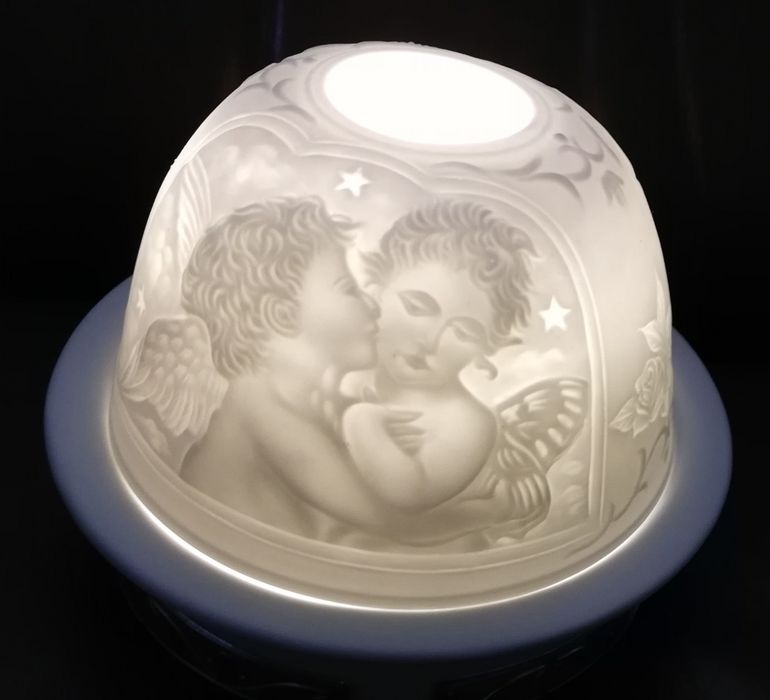 Luz de Presença Quarto Bebé c/ Prata (funciona a pilhas)
