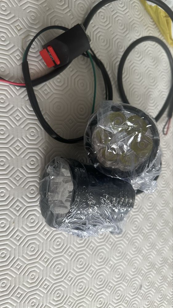 Farois nevoeiro led para moto (NOVO)