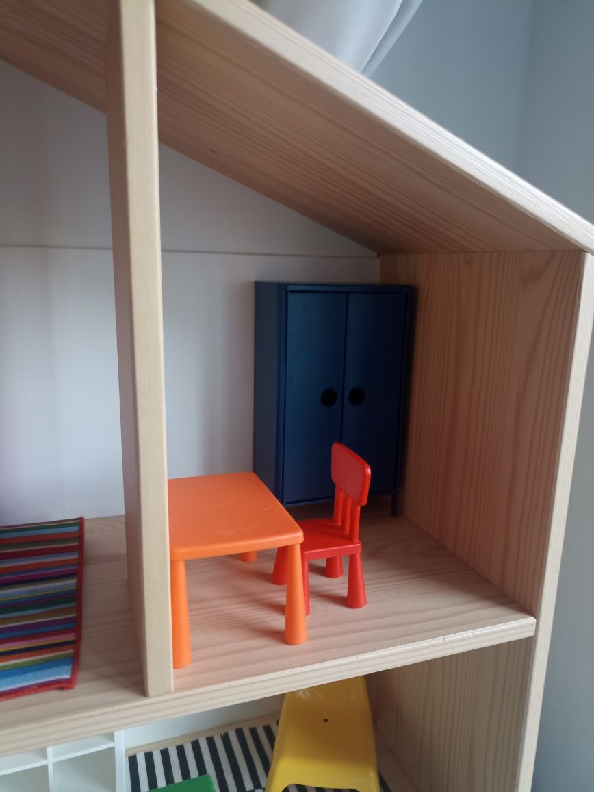 Domek drewniany/półka ścienna FLISAT ikea