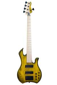 Nowa gitara basowa MB KIMANDU OLD YELLOW 5 BK MP