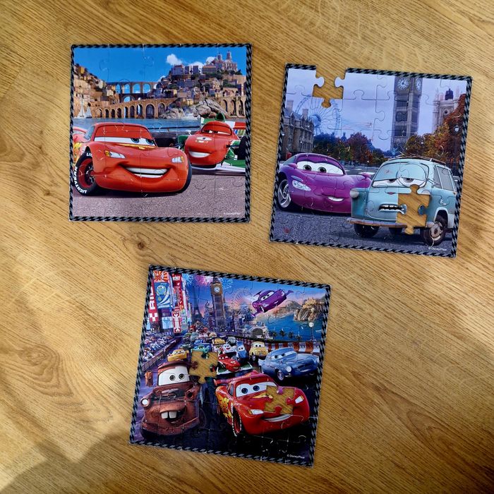 Puzzle auta dla dzieci