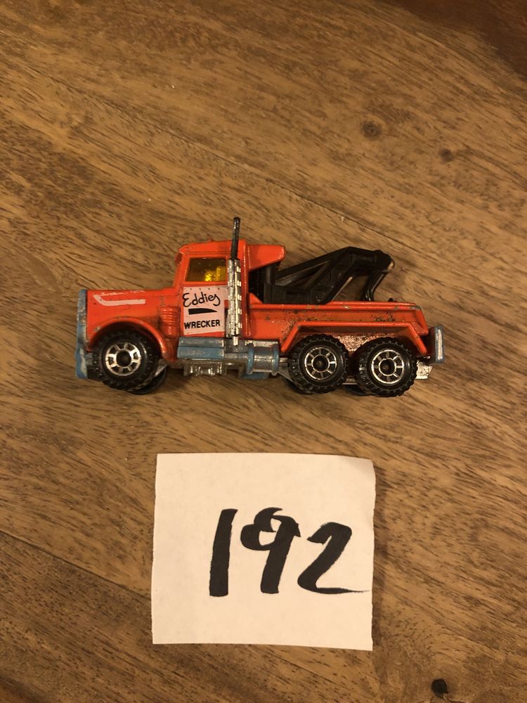 Matchbox Peterbilt Wrecker Truck Eddies