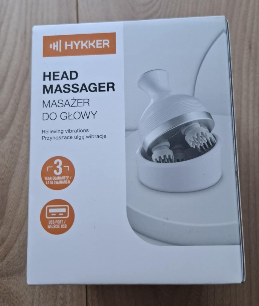 Masażer głowy Hykker nowy