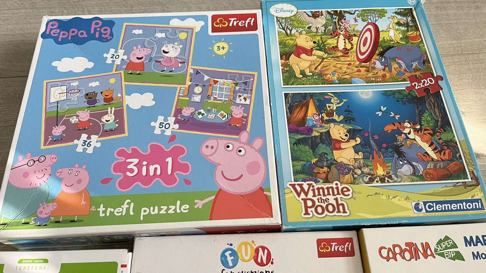 Puzzle i gry kompletne