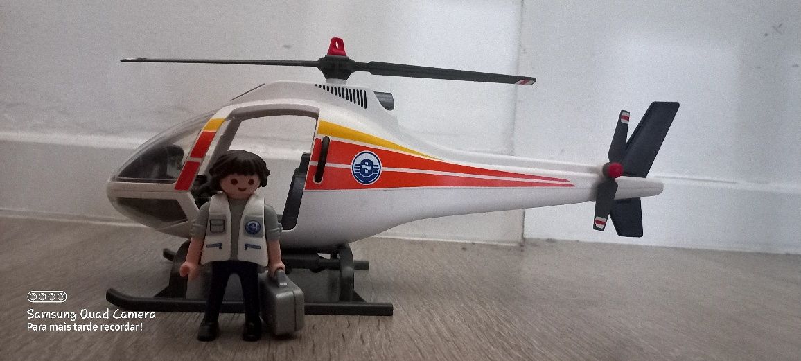 Helicóptero Playmobil