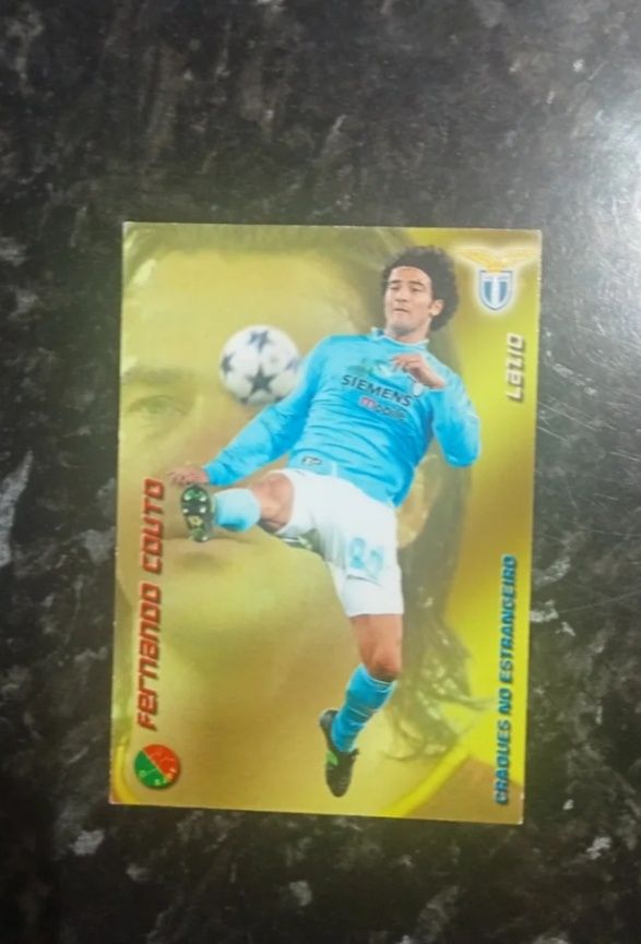 Carta Fernando Couto Lazio 2004/05 Panini