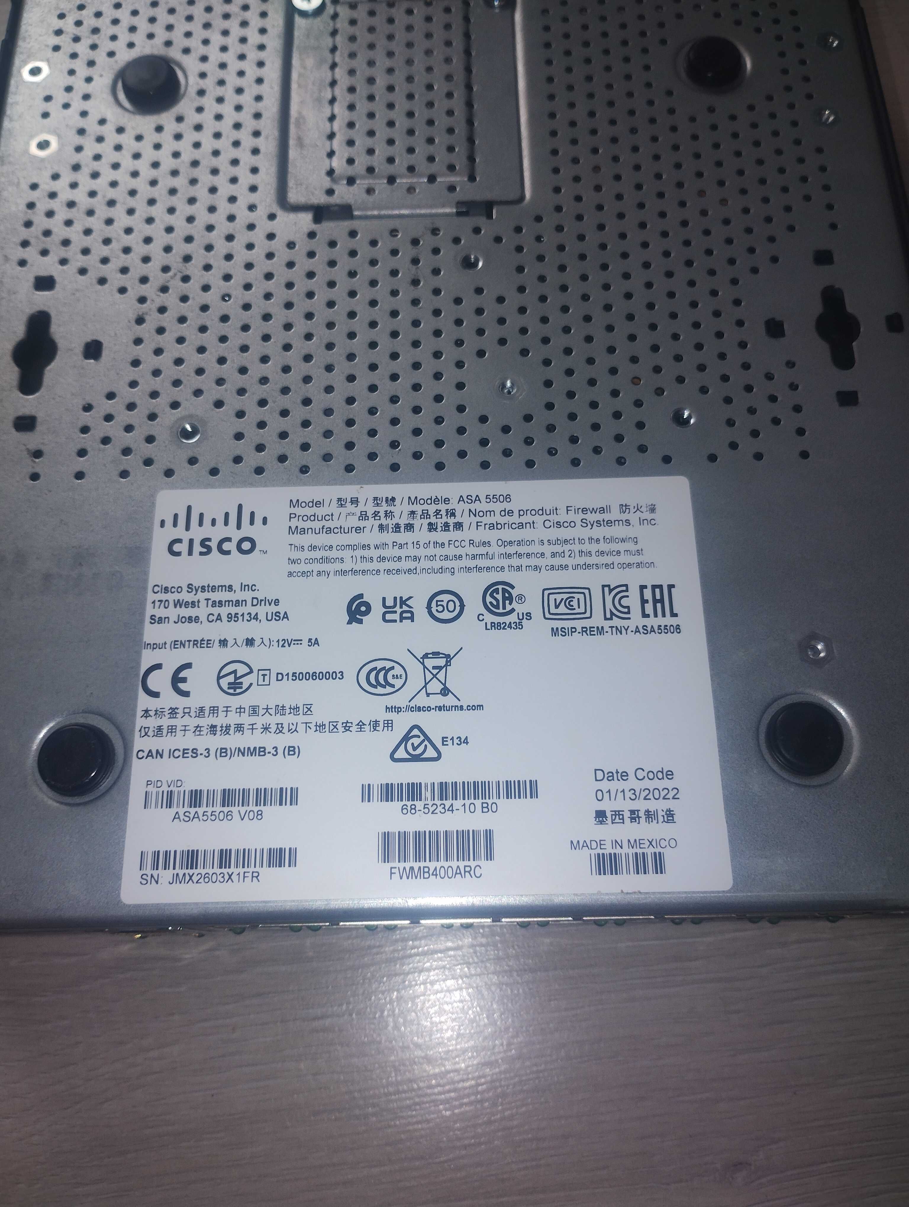 Router cisco ASA 5506-X
