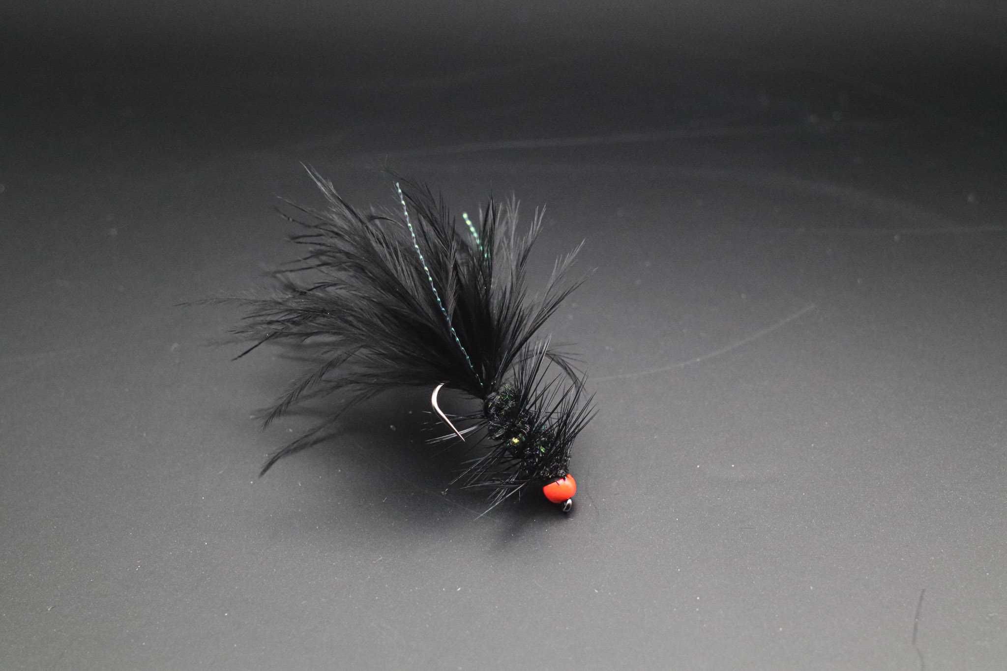 Streamer Pijawka (Wooly bugger) 3 szt. Z PODBESKIDZIA wzór 091