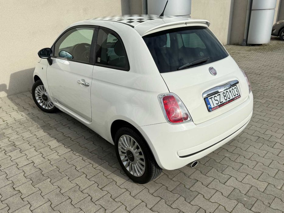 FIAT 500 1,4 16V 100KM Klima Skóry Brązowe Alu + koła zimowe Oryginał