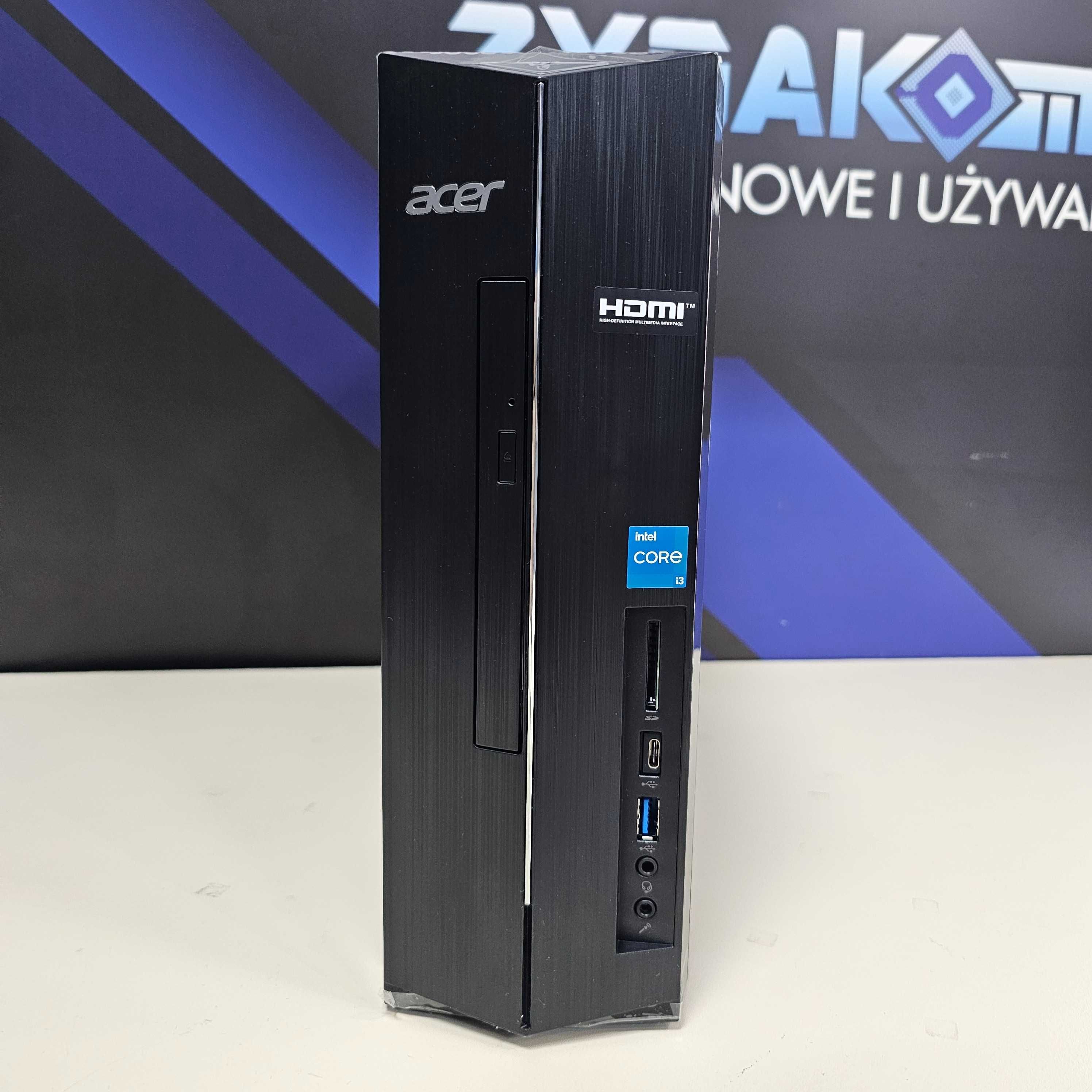 PC Biurowy Acer i3-12100 XC-1760 12GB DDR4 RAM 512 NVMe WiFi Win11