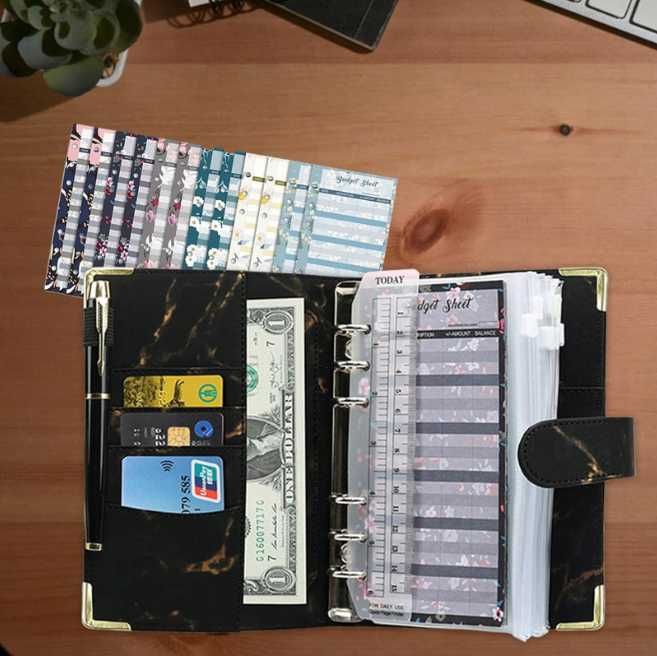 planner budżetowy notes do oszczędzania