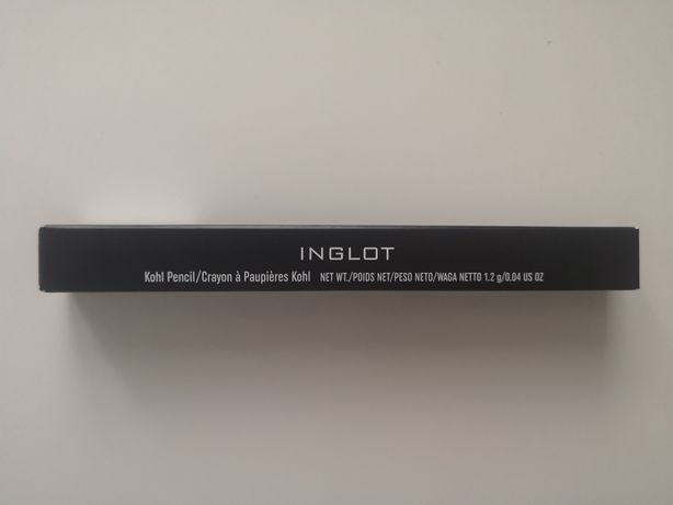 Nowa, czarna konturówka do powiek Inglot kohl pencil 01