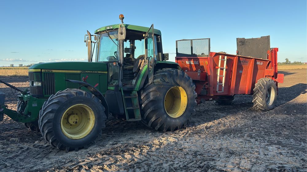 Rozrzutnik obornika Rafal 800