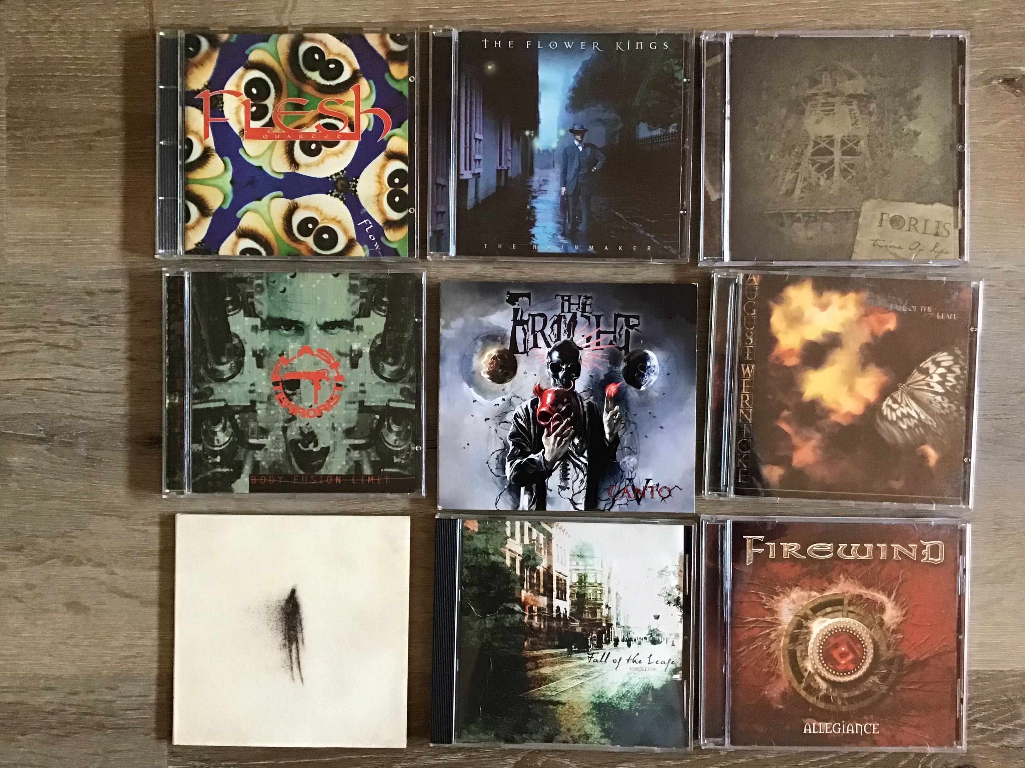 Cds rock metal vários.     E+F