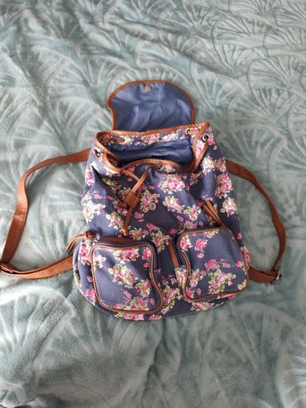 Рюкзак жіночий квітковий принт