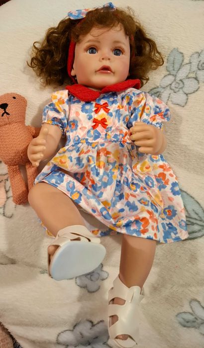 Boneca reborn 55 cm.(artigo novo)