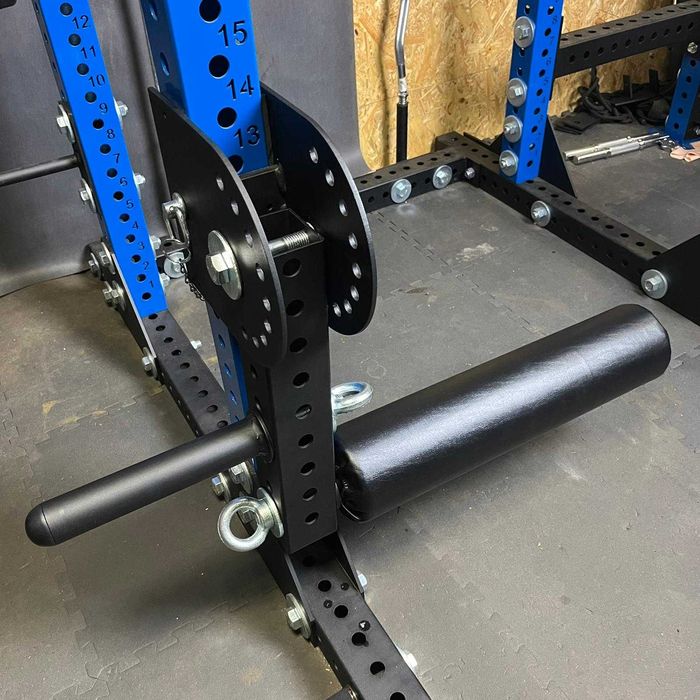 Leg curl rack + wałek nordic curl 2 w 1 / akcesoria do klatki