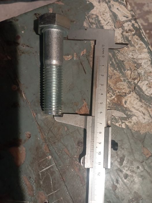 Нові оцинковані болти М20х80